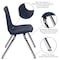Flash Furniture Advantage Navy Student Stack School Chair, 14" ADV-SSC-14NAVY - alternate 6